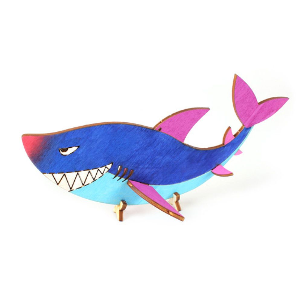 Yeonggongbang Wood Animal Shark YM845_KROWNjA14071