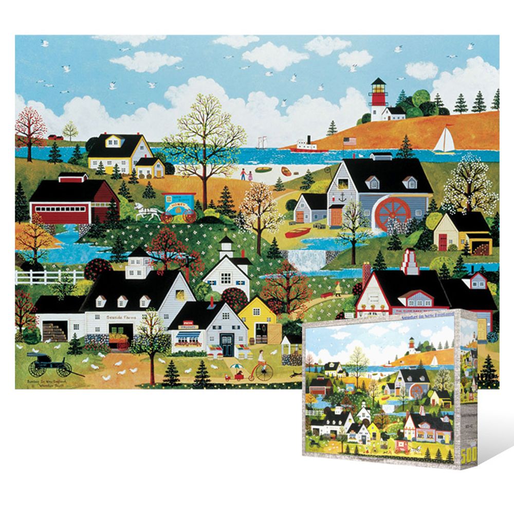 500 Piece Jigsaw Puzzle - Sunday Afternoon in England_KROWNjA10209