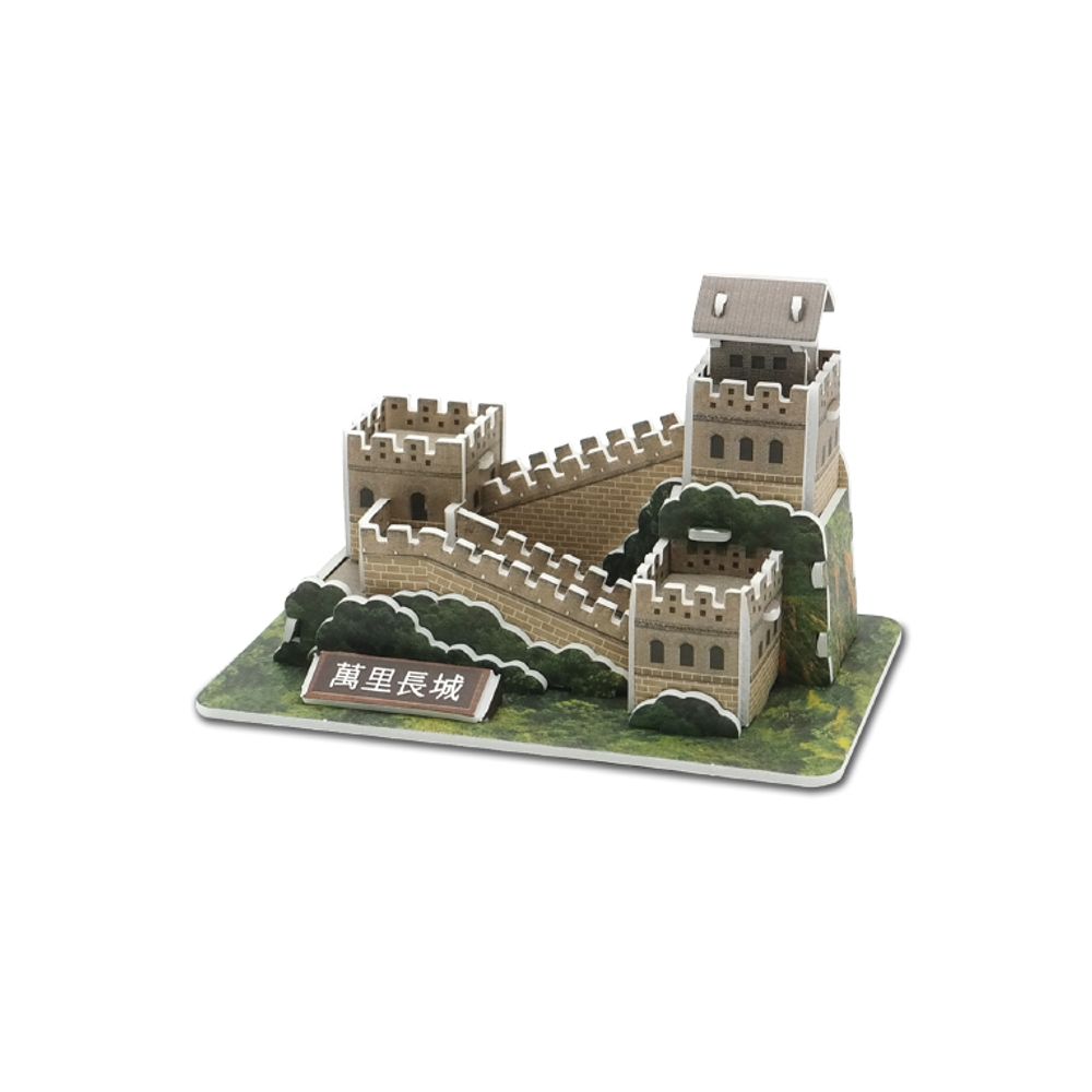 Great Wall of China Woodlock Building Construction Assembly Model DIY Making_KROWNjA07549