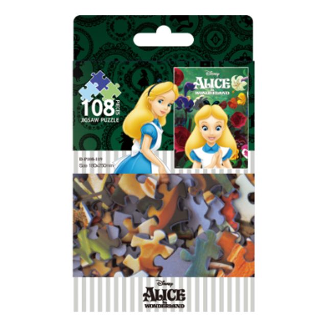 D-P108-119 108 Piece Fancy Puzzle Alice in Wonderland_KROWNjA02292
