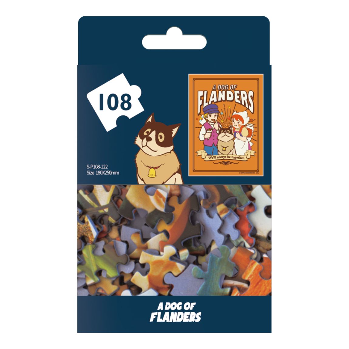 S-P108-122 108 Piece Fancy Puzzle Flanders Dog Vintage_KROWNjA01641