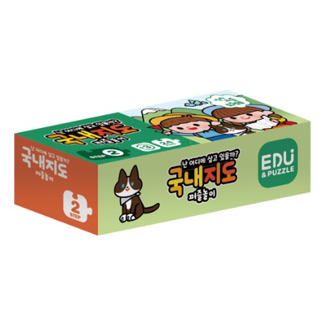 TEP-109 24-piece edu puzzle domestic map puzzle play_KROWNjA01231