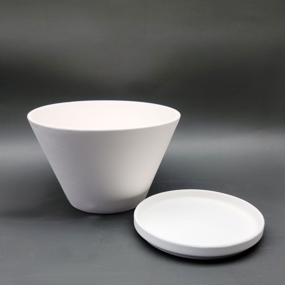 Amy Ball Clay Pot 19x12cm Base Set_KROWNiC44069