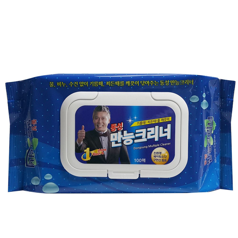 Dongseong All-Purpose Cleaner (100 sheets) All-purpose cleaner for stubborn stains and oil stains_KROWNiC14531