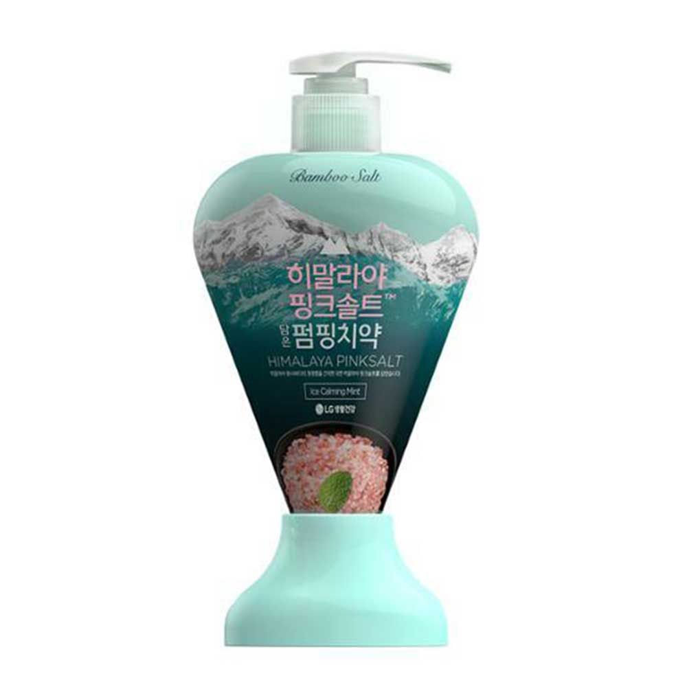 Himalayan Pink Salt Pumping Toothpaste 285g Ice Calming Mint_KROWNiC06294
