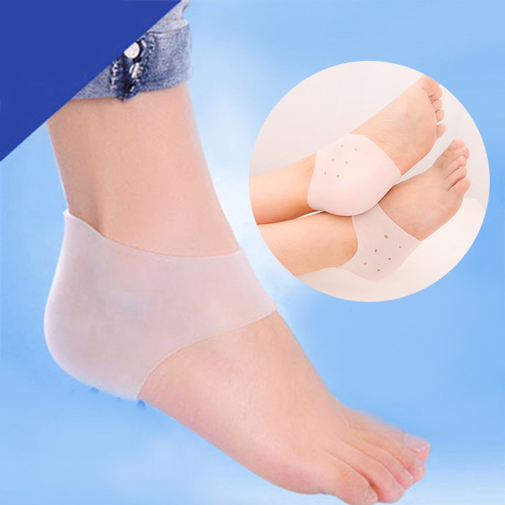 Silicone Shoe Heel Protection Soft Ventilated Pad_KROWNiB98282