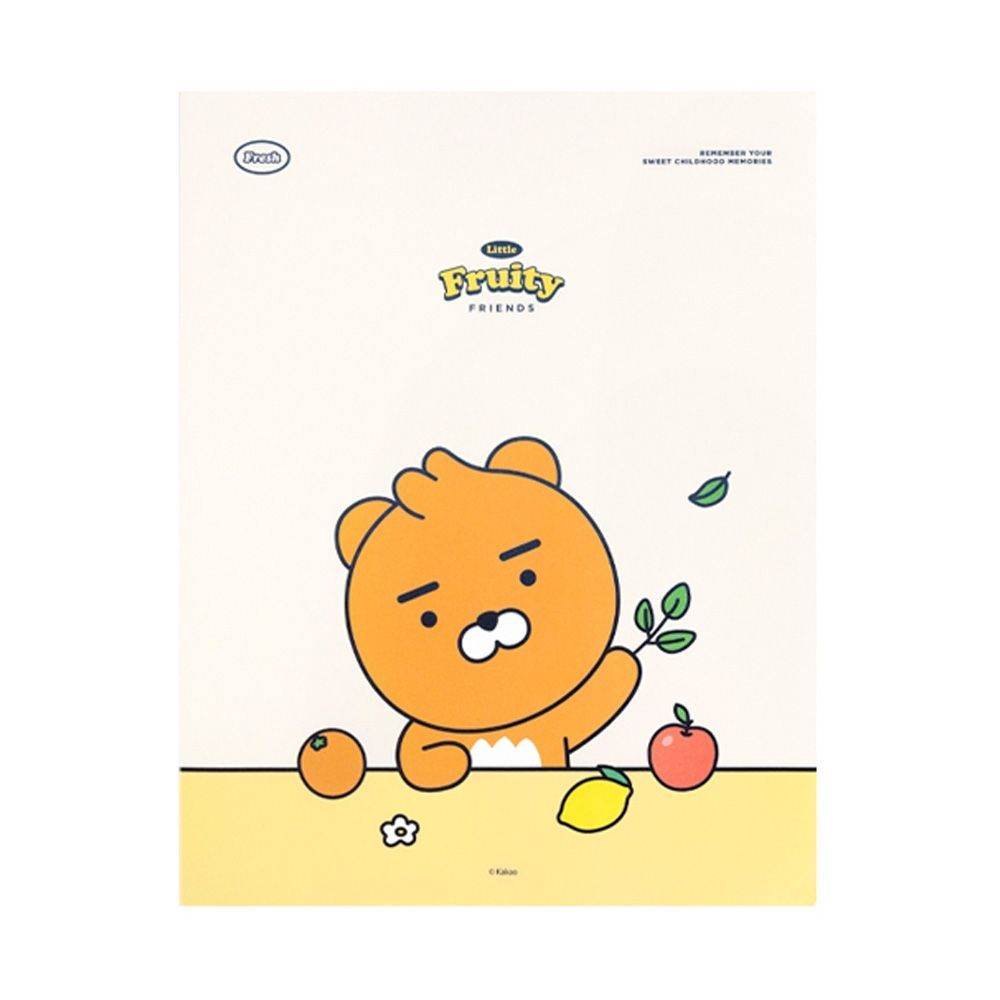Kakao Little Friends Fruity 40P Clear File Ryan_KROWNiB96010