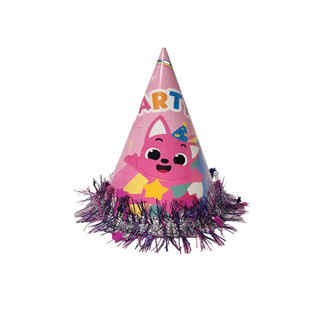 Pink Fong Party Cone Hat_KROWNiB34424