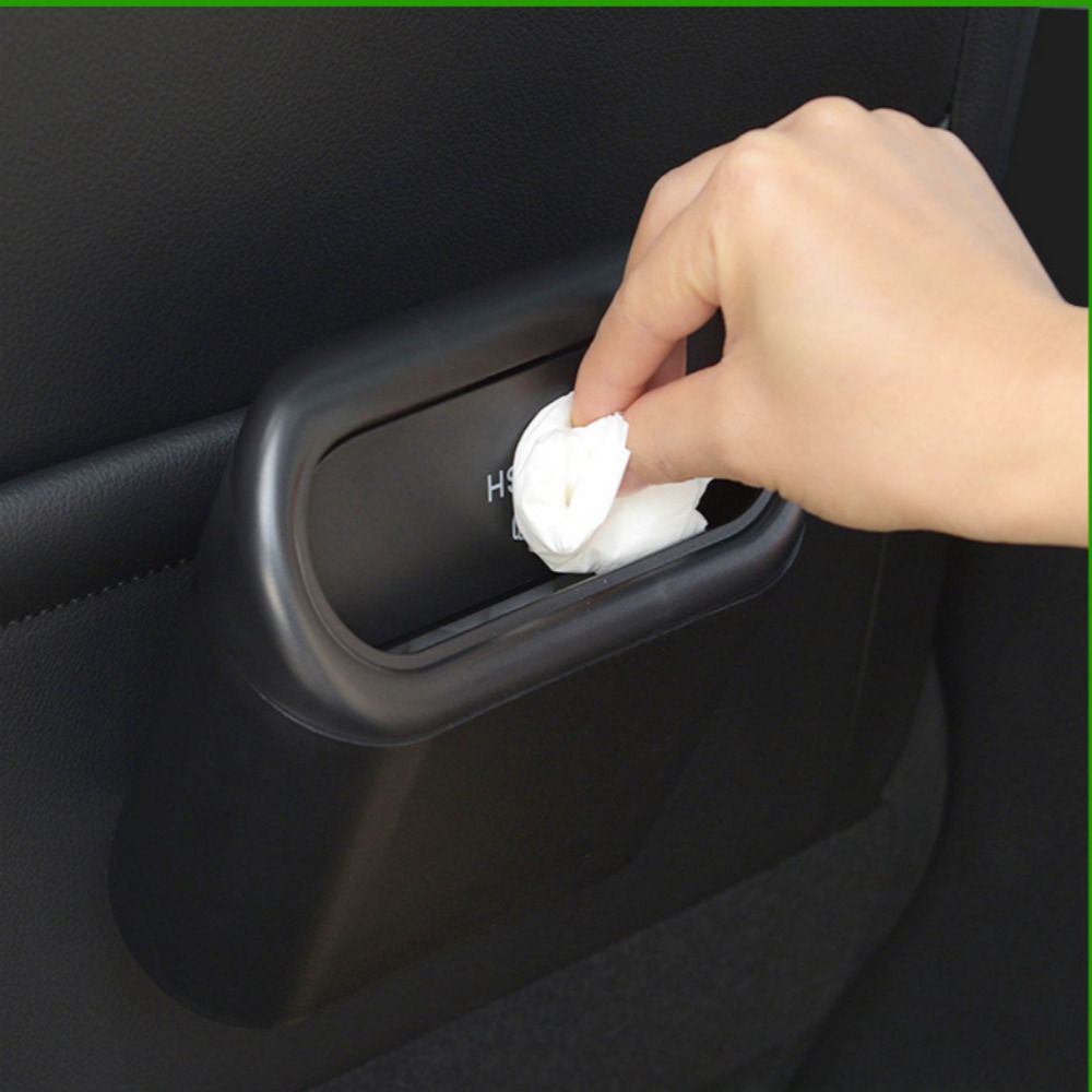Car clip type storage cover trash bin_KROWNiB15278