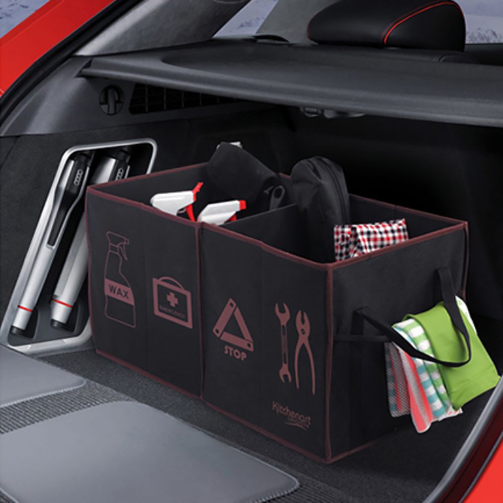 Kitchen Art double trunk organizer for car_KROWNiB19574