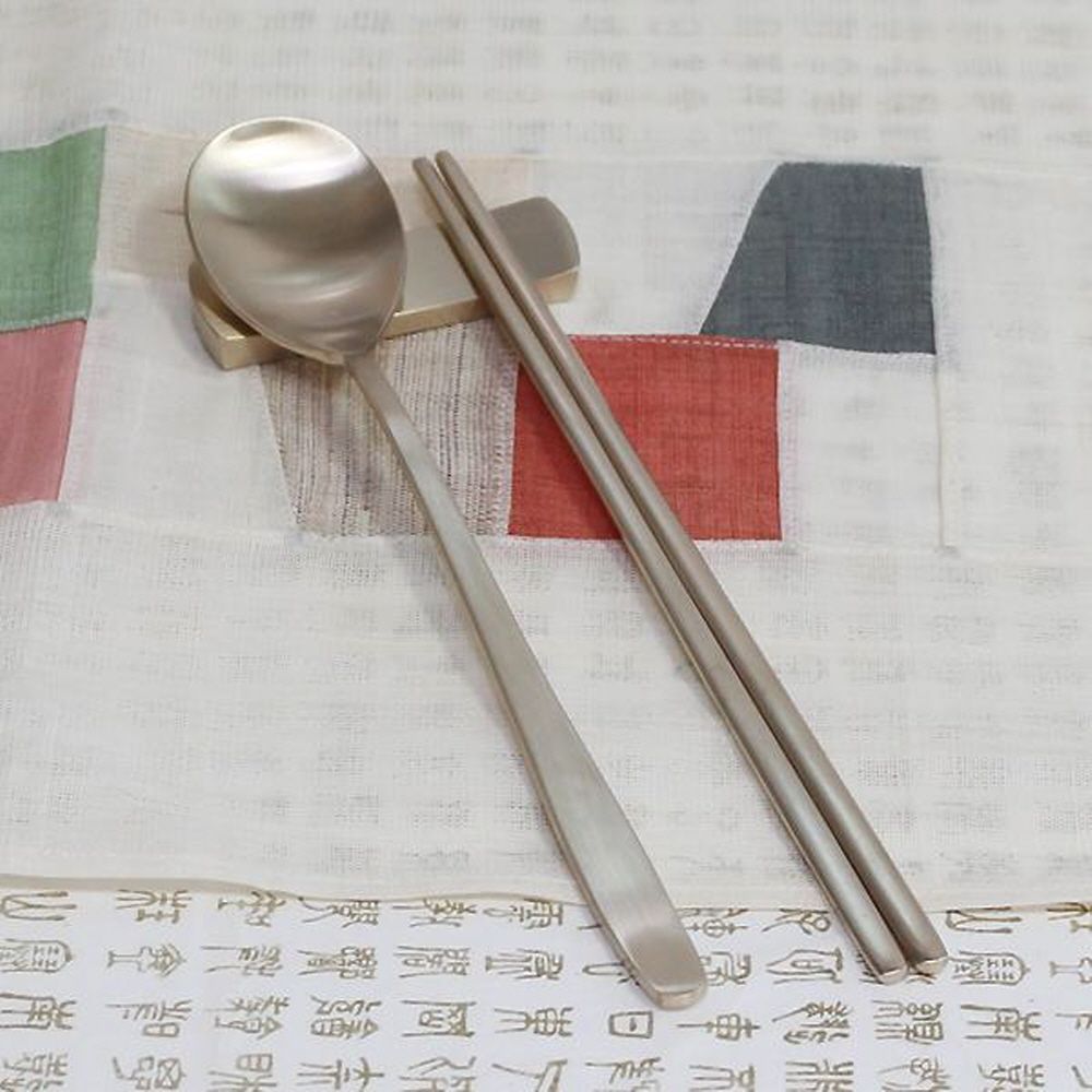 Bangjja bronzeware spoon and chopsticks_KROWNiA11355