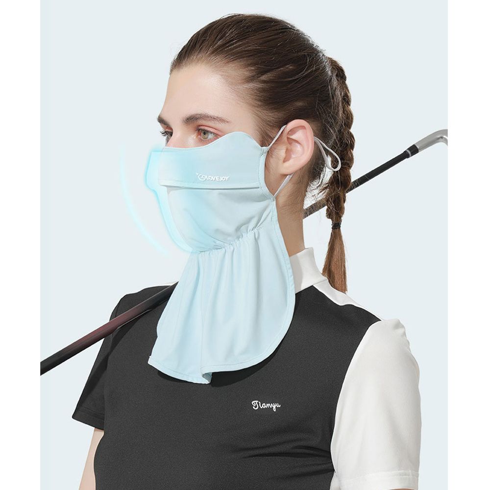 Sports golf UV protection full face mask easy to breathe_KROWNhA11876