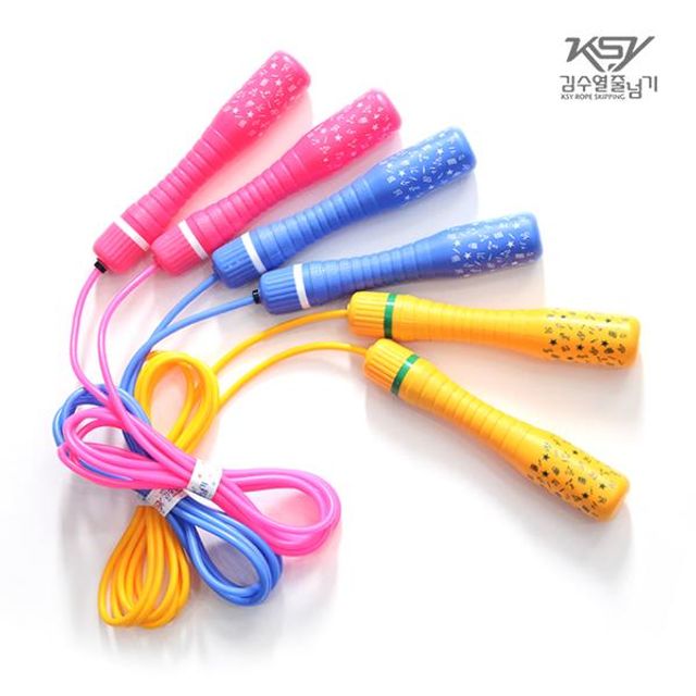 Kim Soo-yeol Jumping Rope (Long Key Type K-004 Children's Yellow)_KROWNhA11982