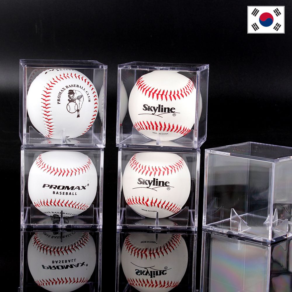 Domestically produced transparent baseball sign ball acrylic case_KROWNhA08392