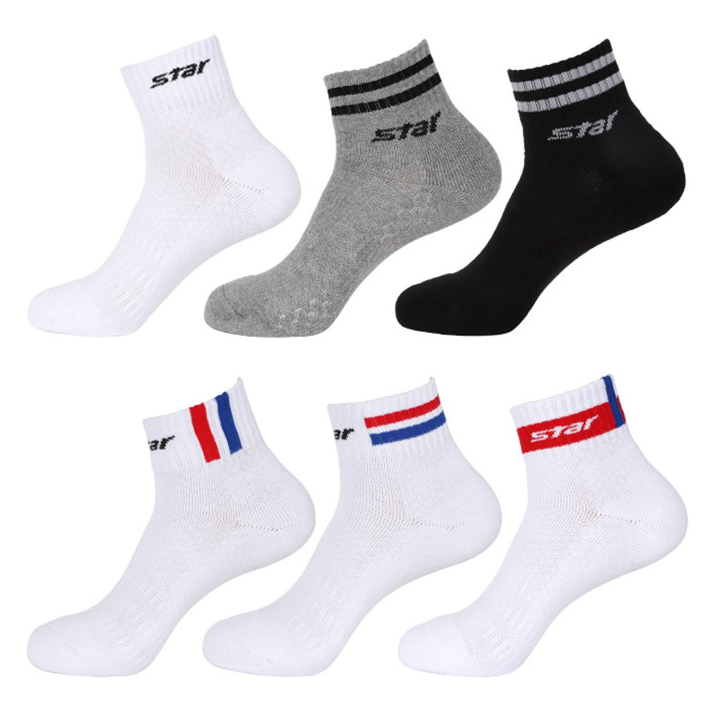 Star foot volleyball socks_KROWNhA03207