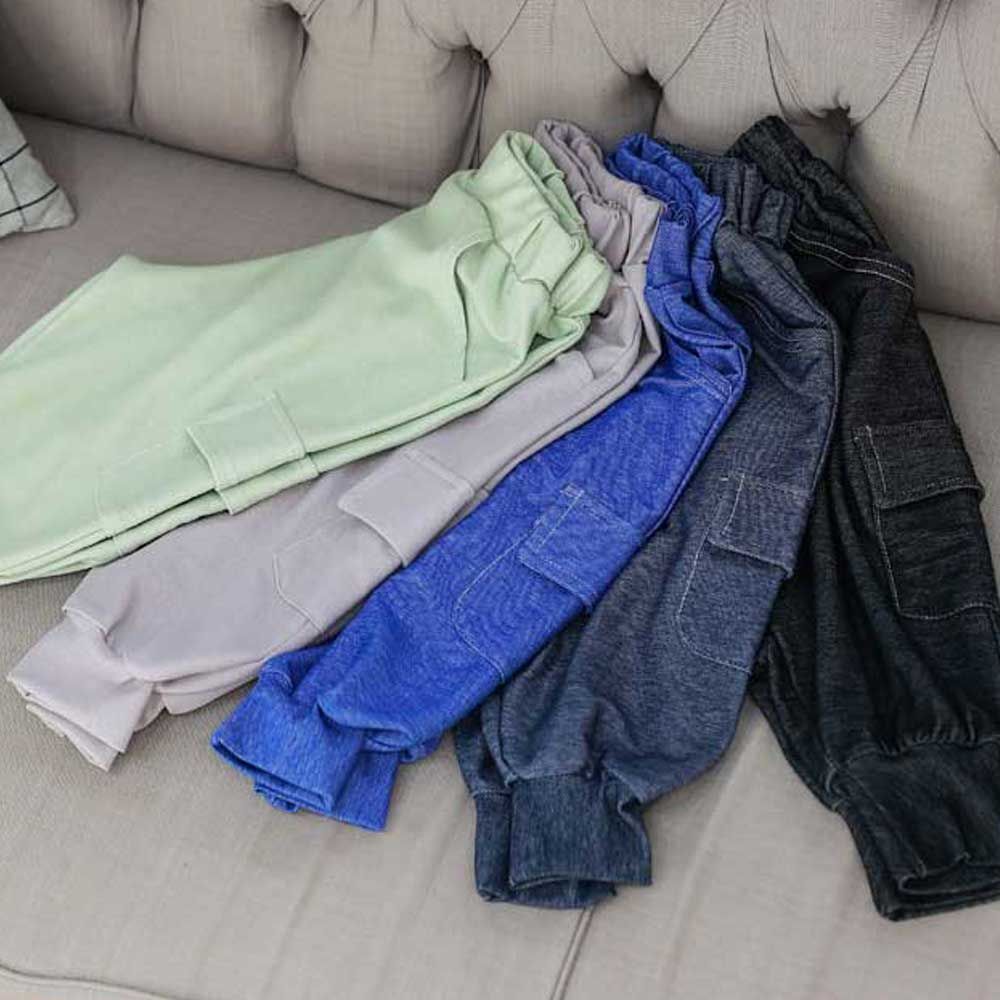 5-year-old boy's clothes, infant baggy pants, inter-season daycare clothes_KROWNfA24947