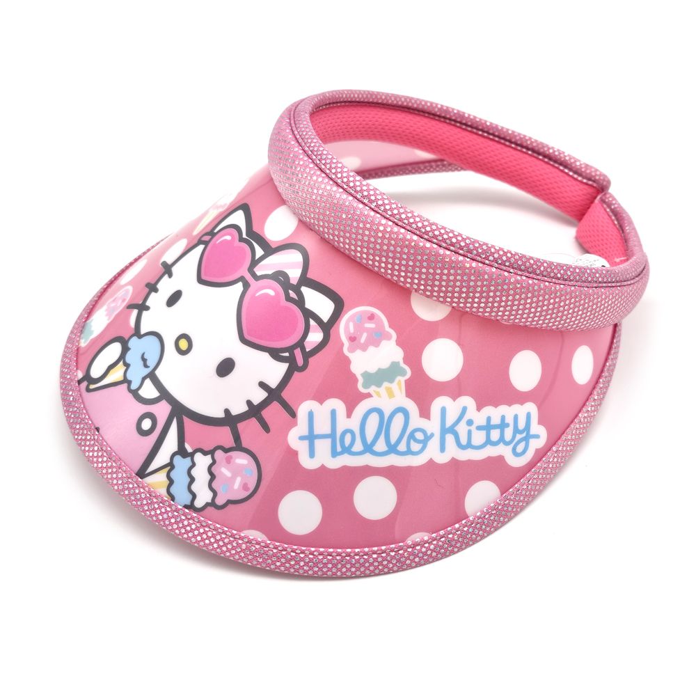 Kitty Children's Sun Cap Pin Cap Kids Hat Ice Pink_KROWNfA25453