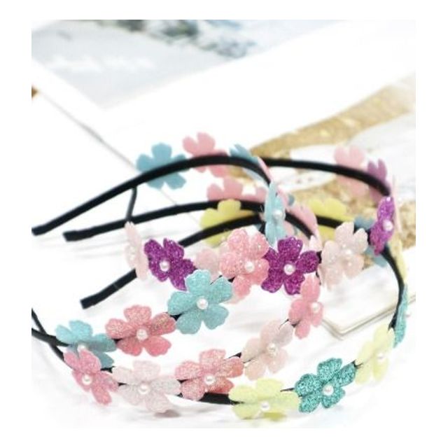 Twinkle mini flower bonbon headband_KROWNfA23851