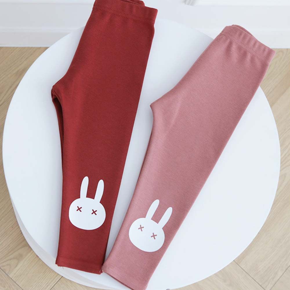 Girls' elementary school student Rabbit tight pants item_KROWNfA22233