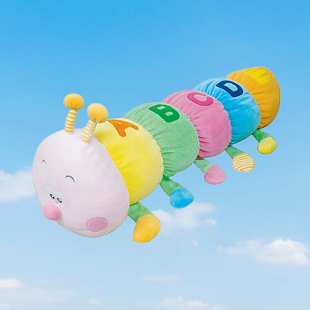 Toddler Kids Learning Play Tactile Stimulation Doll Caterpillar Toy_KROWNfA11290