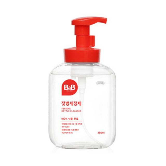 B&B Baby Bottle Cleanser Foam Container 450ml_KROWNfA10947