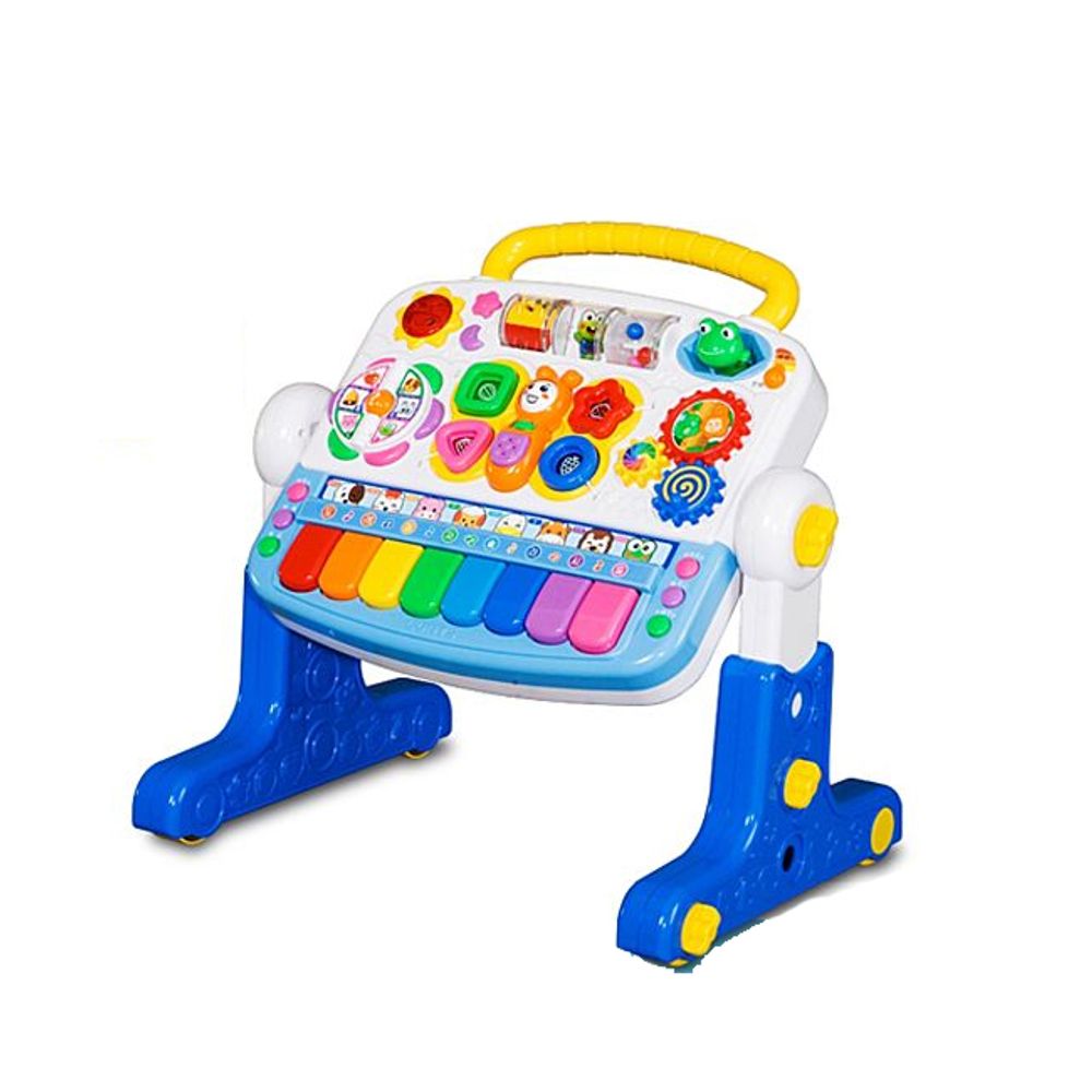 Edu Table Mobile Play Table Toddler Desk Baby Gym Multipurpose Table Various Learning Modes Infant Toys Toys_KROWNfA06397