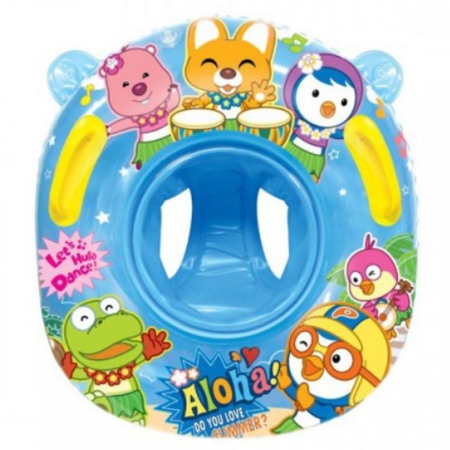 Infant Kids Water Play Pororo Basic Cushion Walker Tube_KROWNfA06762