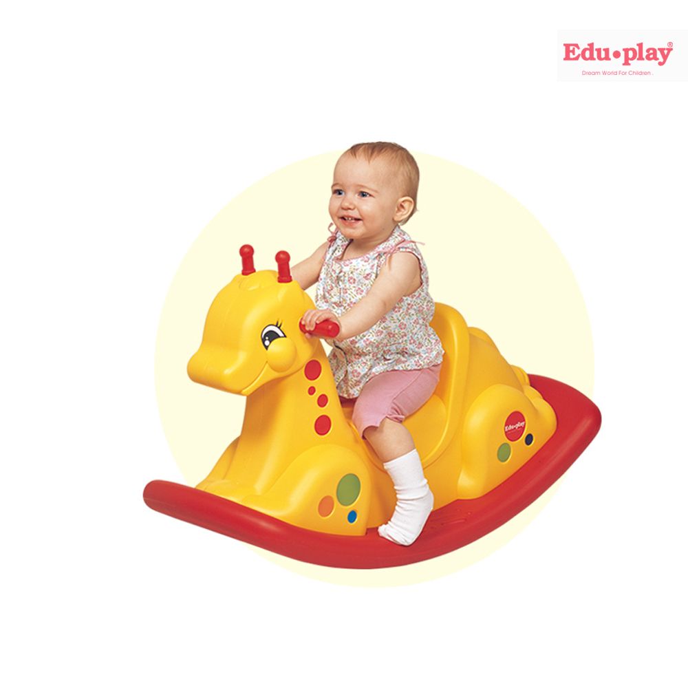 rocking baby infant toy horse riding seesaw rocking horse_KROWNfA03289