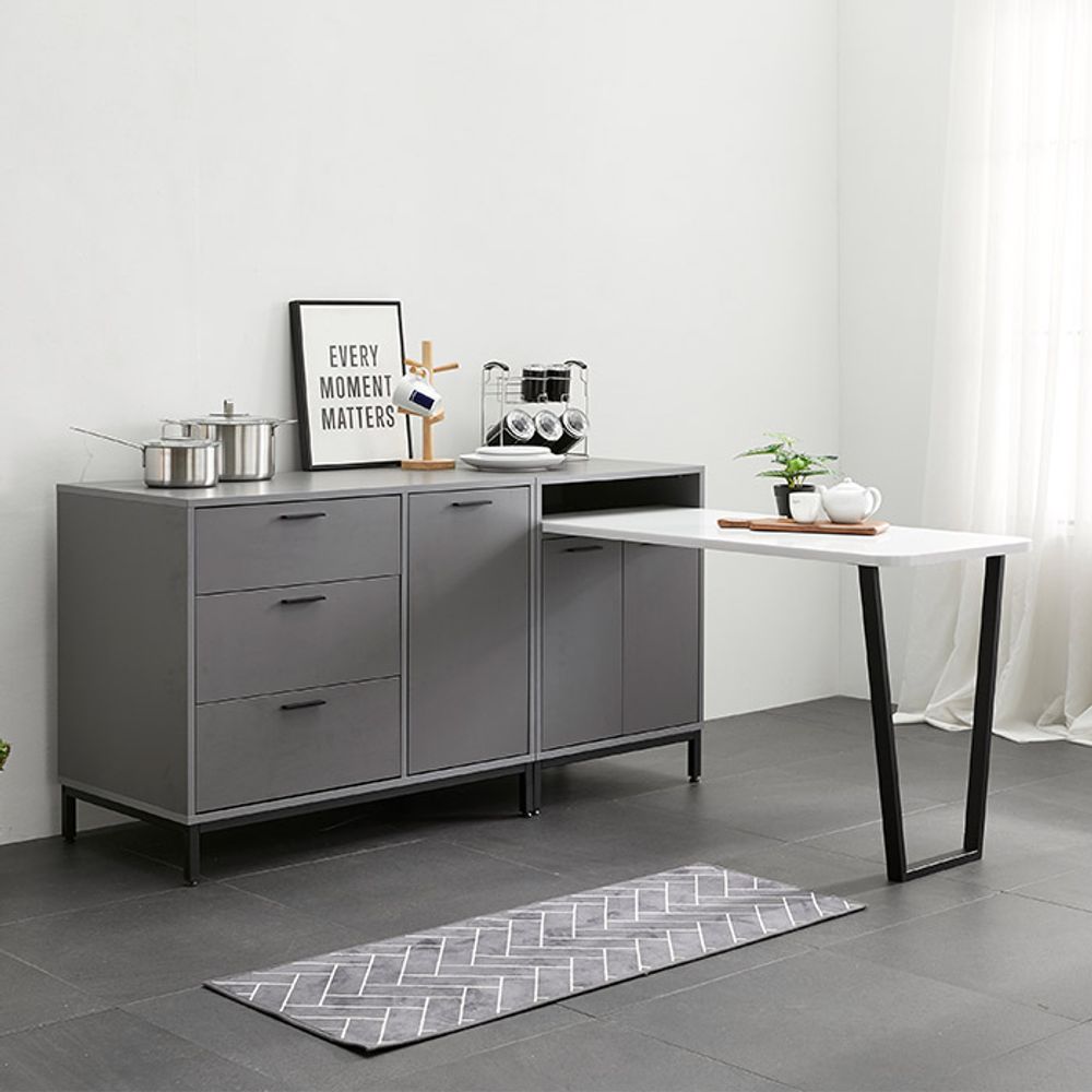 Labella F Phone Wide 1600 Kitchen Dining Table Storage Set (Cash on Delivery)_KROWNeA50031
