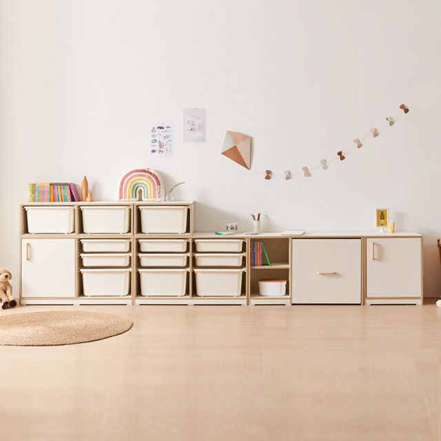 C3922 Low Modular Storage Mix Desk Set_KROWNeA44732