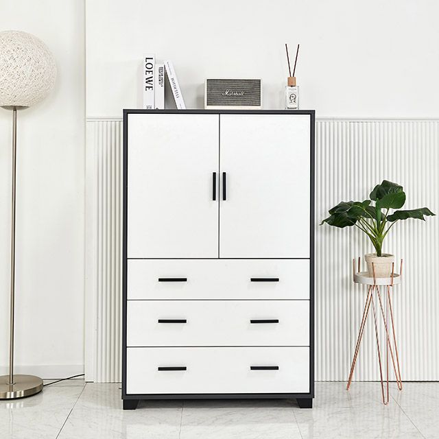 I621 3-tier drawer door storage cabinet 800 4colors_KROWNeA10482