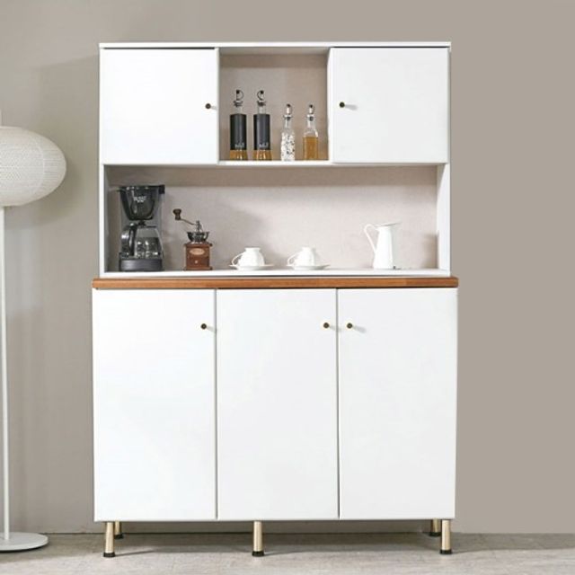 Long door kitchen cabinet upper cabinet set 1200 multi-shelf storage box_KROWNeA07729