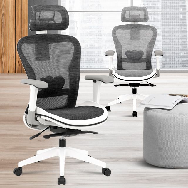 d26 desk chair mesh gaming height adjustable study gaming neck rest_KROWNeA09728