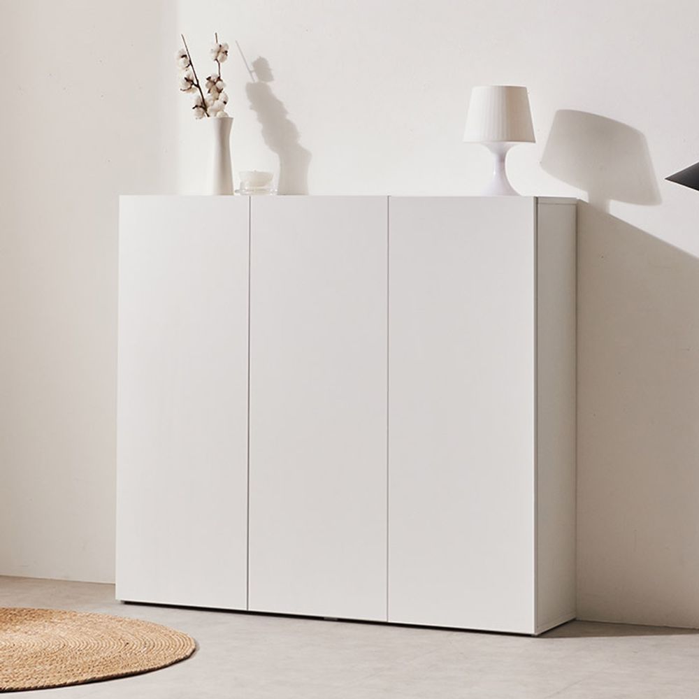 Daily Furniture Flavi 1200 3-tier door type storage cabinet (cash on delivery)_KROWNeA01120