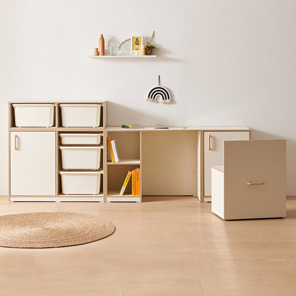 Labella F Arpo D module 940 basket storage desk set_KROWNeA00366