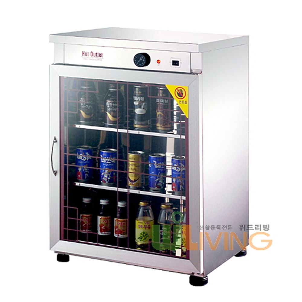 Electric heating cabinet No. 8 (glass door) 500x400x720 WL-1582_KROWNdA72046