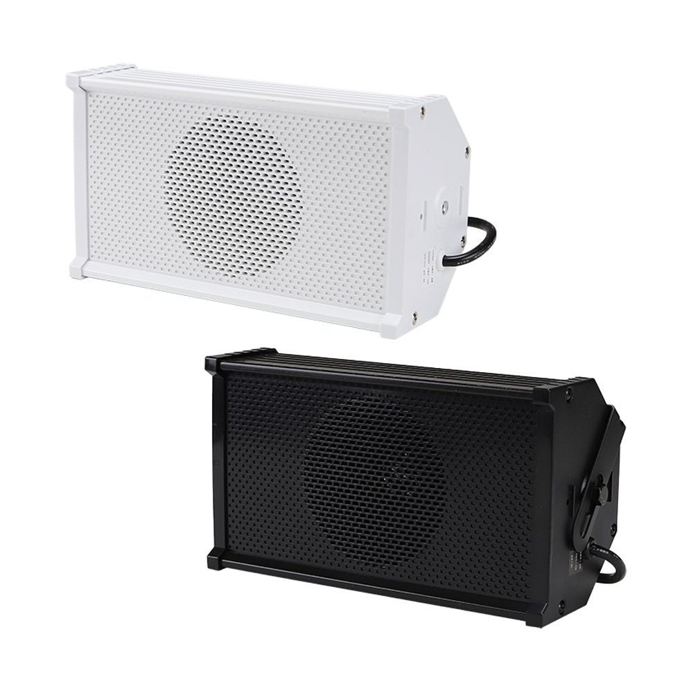 Sammi Black White Square Wall Mounted Speaker 10W_KROWNdA65455