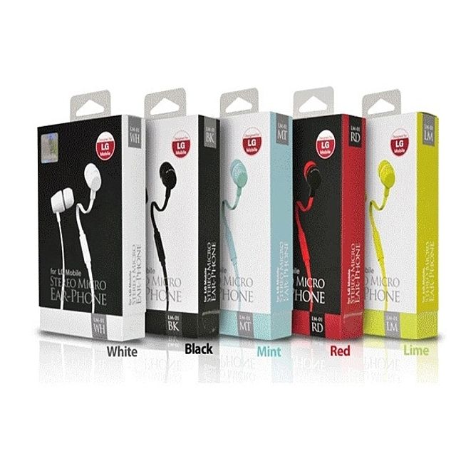LG LM-01 smartphone canal earphone smartphone headset_KROWNdA48522