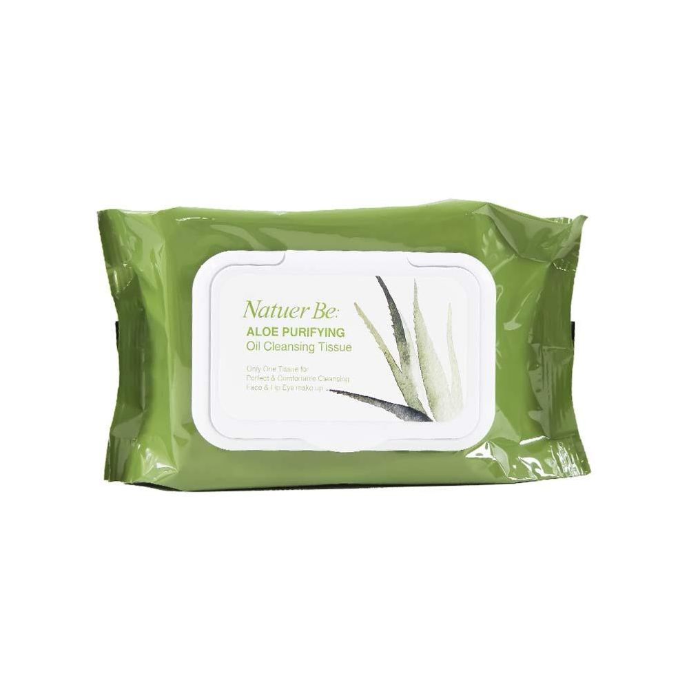 Natural Be Aloe Purifying Oil Cleansing Tissues 60 sheets_KROWNcA14570