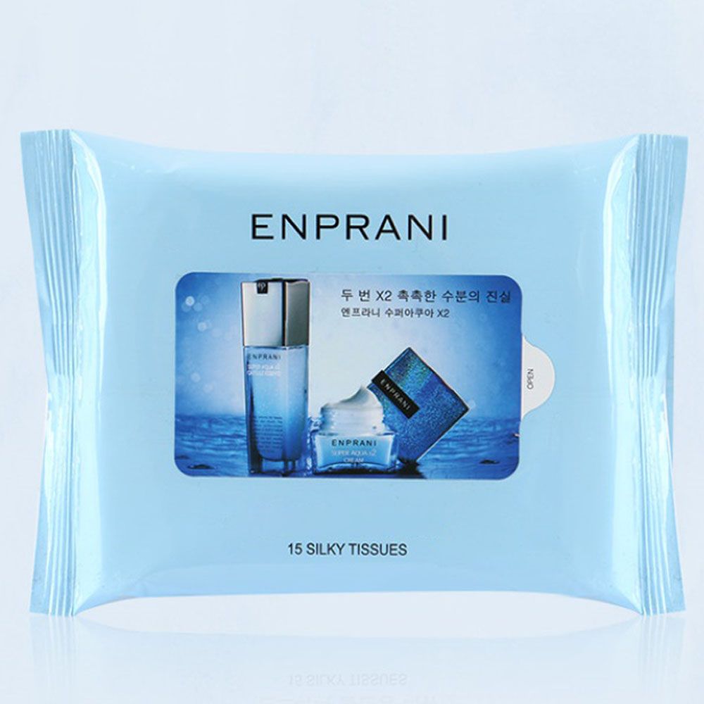 15 cleansing tissues containing makeup residue cleansing water, 10 pieces_KROWNcA14476