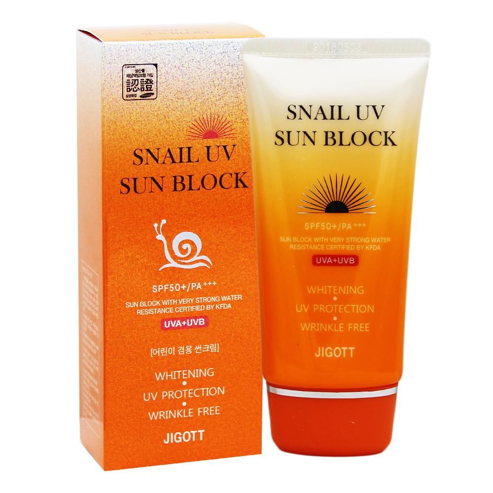 ZIGOT Snail UV Sun Block Cream 70ml SPF50+ PA+++_KROWNcA13530