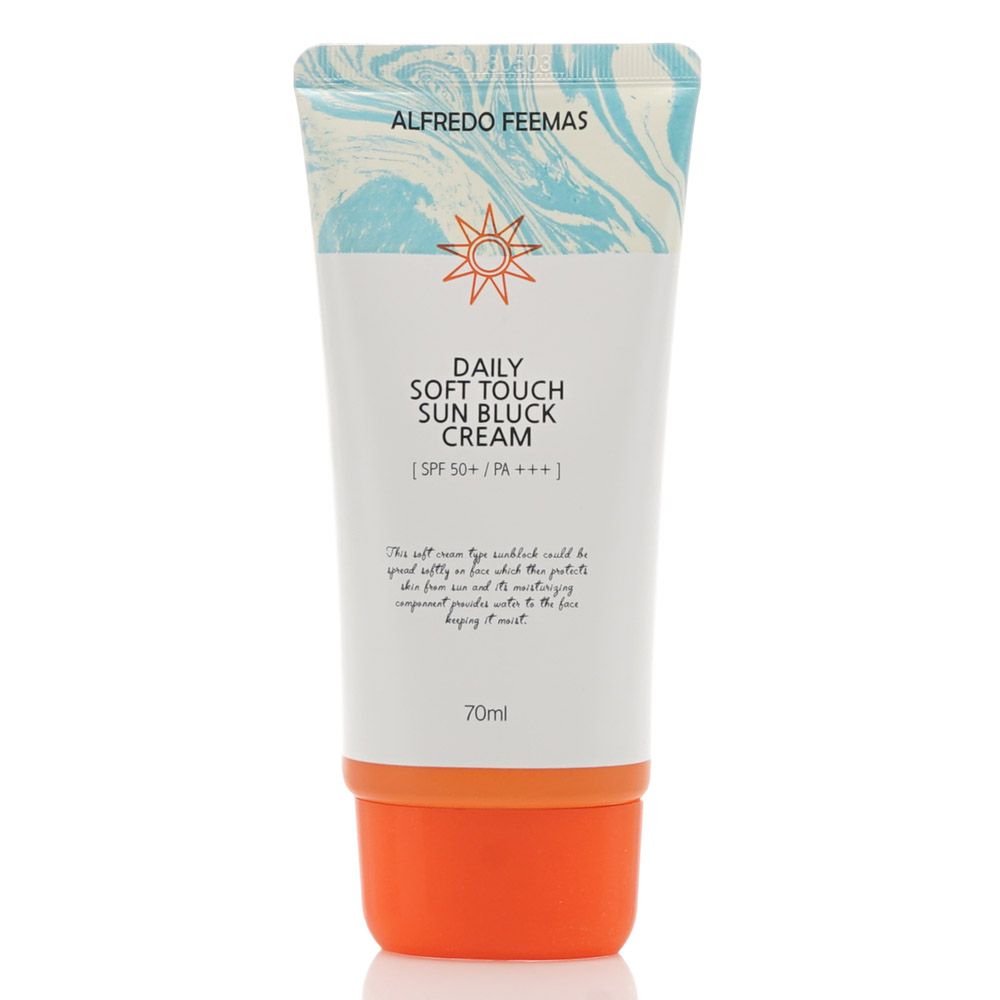 Alfredo sunblock cream 70ml non-sticky UV protection_KROWNcA12998