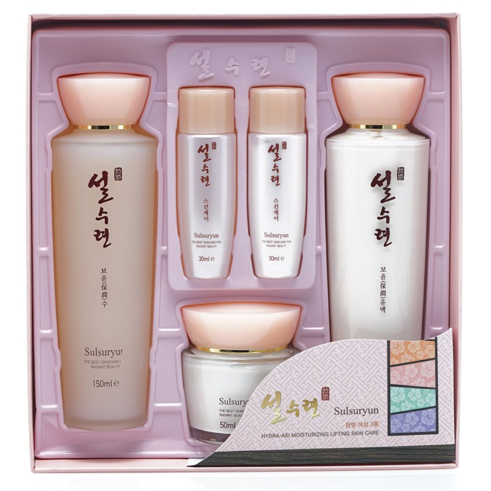 Seolsuryun Women’s Basic Cosmetics Oriental Medicine Women’s 3-Piece Set_KROWNcA10713