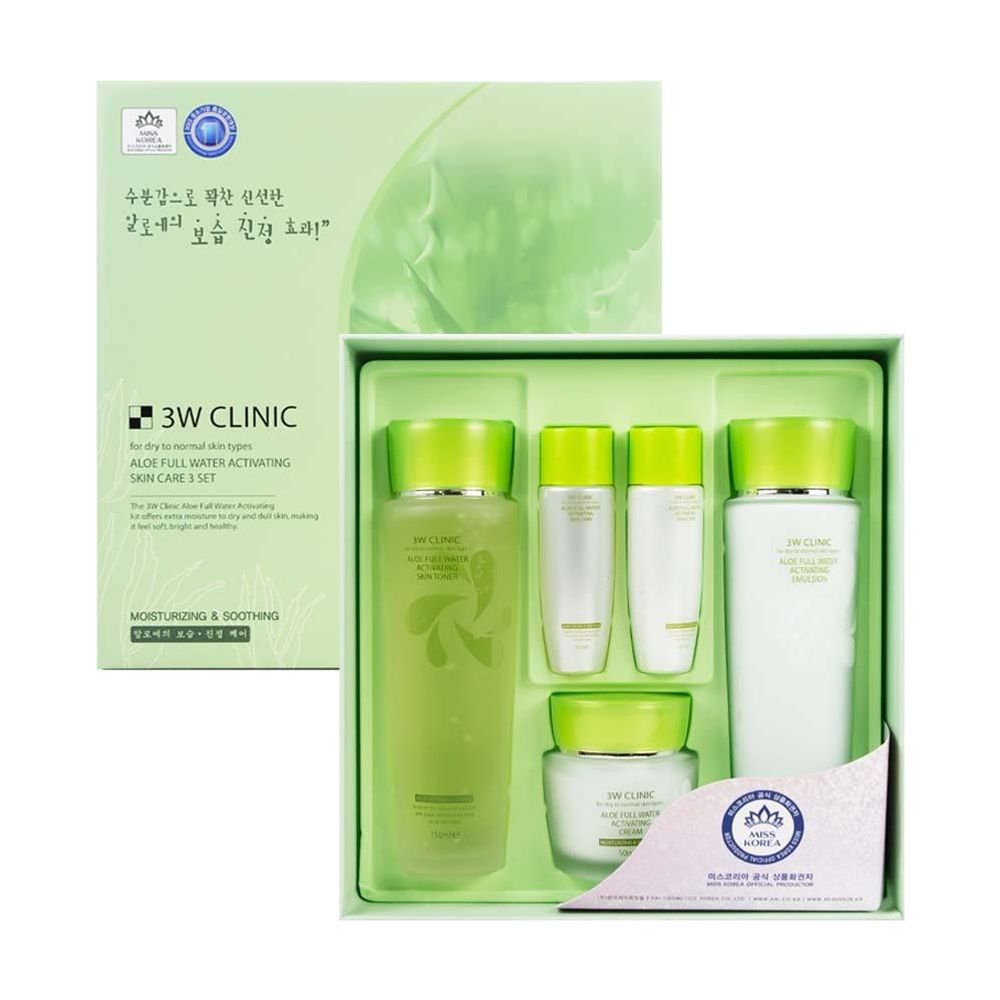 3W Aloe Full Water Activating Skin Care 3-piece Set_KROWNcA11580