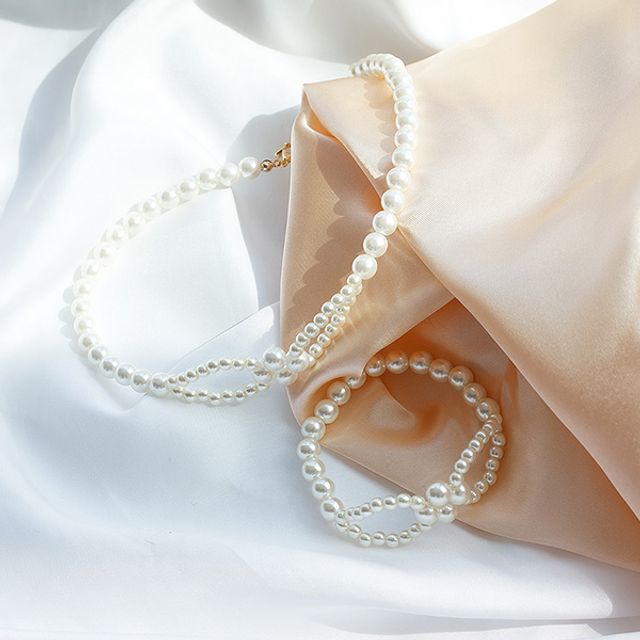 (Bracelet + Necklace) For Pulse For Me Set_KROWNbA30090