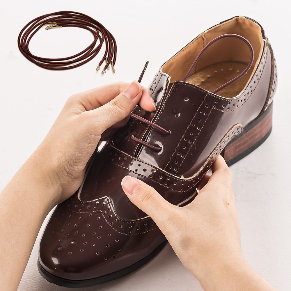 Rubber long band shoelace organization set 4P for easy putting on and taking off_KROWNbA25168