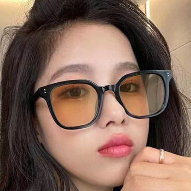 Splashing sunglasses black orange glasses LD-1180_KROWNbA19816