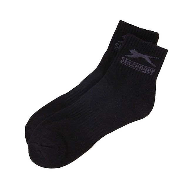 Men's IN1529 double bottom sports socks black 1 foot_KROWNbA23313