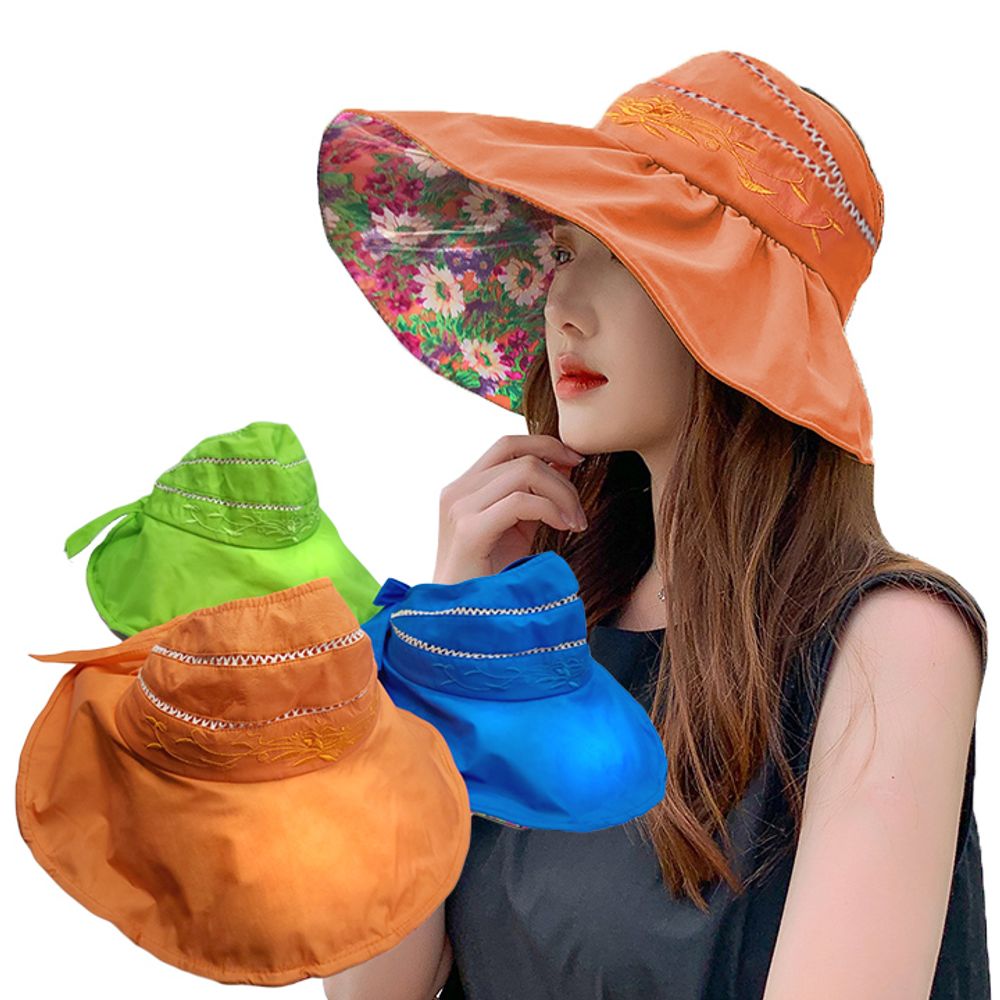 Domestic Sun Cap Portable Rolled Hat Women's Fost Modern_KROWNbA16463