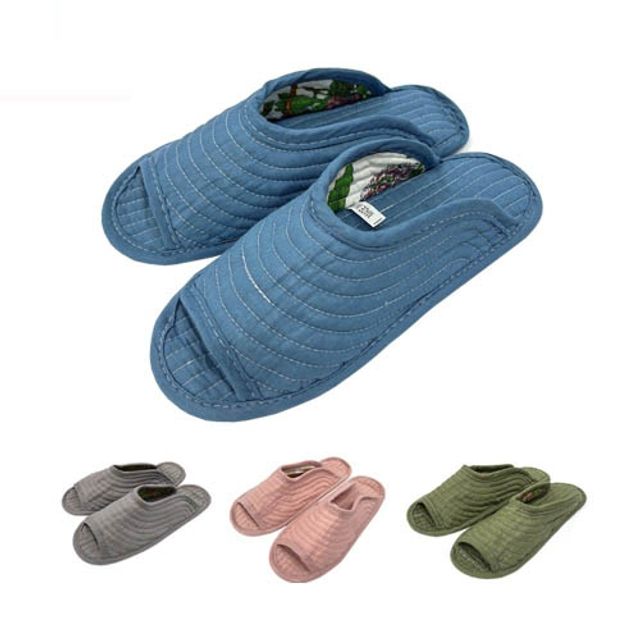 Cornice quilt living room shoes, 4 types of plain indoor shoes_KROWNbA12360